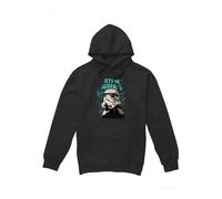 (S, Black) Star Wars Mens Street Glare Stormtrooper Hoodie