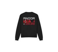 (S, Black) Star Wars Unisex Adult Andor Rebel Spy Sweatshirt