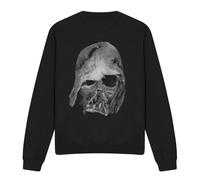 (S, Black) Star Wars Unisex Adult Darth Vader Face Sweatshirt
