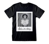 (S, Black) Star Wars Unisex Adult Girls Run The Galaxy Princess Leia T-Shirt