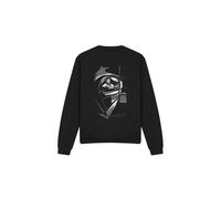 (S, Black) Star Wars Unisex Adult Obi Wan Kenobi Vader Eye Sweatshirt