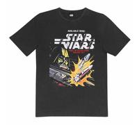 (S, Black) Star Wars Unisex Adult Racing Set T-Shirt