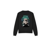 (S, Black) Star Wars Unisex Adult Street Glare Stormtrooper Sweatshirt