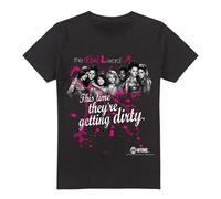 (S, Black) The Real L Word Mens Dirty T-Shirt