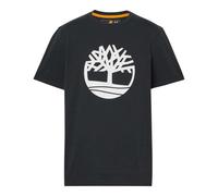 (S, Black) Timberland Mens Northwood Tree Logo Regular T-Shirt
