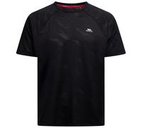 (S, Black) Trespass Mens Round Neck Active T-Shirt - Trillon