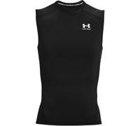 (S, Black) Under Armour Mens HeatGear Sleeveless Compression Shirt