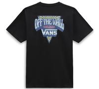 Men's Vans Mens Retro Roll Crew Neck T-Shirt - Black - Size: Regular/36