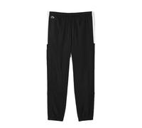 (S, Black/White) Lacoste Mens Sport Jogging Bottoms