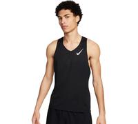 (S, Black/White) Nike Mens Aero Swift Dri-FIT Vest Top
