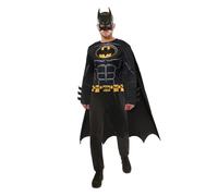 (S, Black/Yellow/Grey) Batman Unisex Adult Costume