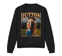 (S, Black) Yellowstone Unisex Adult Thoughts Beth Dutton Sweatshirt