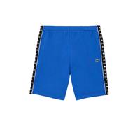 Lacoste Mens Fleece Stripe Logo Shorts - Blue - Blue - S