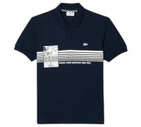 Lacoste Mens French Made Classic Polo Shirt - Blue - S - Blue