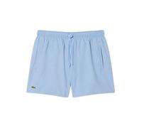 (S, Blue) Lacoste Mens Logo Swim Shorts