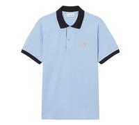 (S, Blue) Lacoste Mens Short-Sleeved Polo Shirt