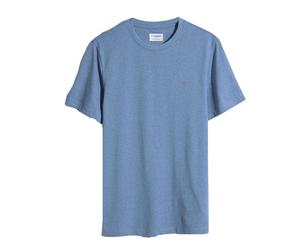 (S, Blue Tide) Farah Mens Logo Regular T-Shirt