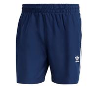(S, Blue/White) Adidas Mens Originals 3 Stripes Swim Shorts