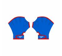 (S, Blue/White) Speedo Unisex Adult Aqua Swimming Gloves