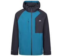 Trespass Mens Outdoor Waterproof Jacket Fala - Adjustable Zip-Off Hood, Water Repellent Front Zip, 4 Zip Pockets, Hem Drawcord, Adjustable Cuffs, Inner Pocket, Taffeta Lining, Windproof, Taped Seam