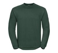 (S, Bottle Green) Russell Unisex Adult Heavyweight Sweatshirt