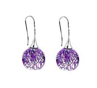 s Bracelet Charm,Resin magic earring earrings women's hundred colored glass earring earrings ear ornaments