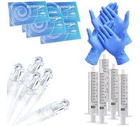 (S Breeds - 6 Inches) 5 Alpha Dog Complete AI Kits Canine Premium Artificial Insemination Tubes Rods