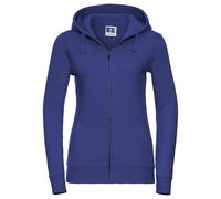 (S, Bright Royal Blue) Russell Womens/Ladies Authentic Full Zip Hoodie