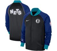(S) Brooklyn Nets Men's Jacket NBA Nike City Thermaflex Top - New