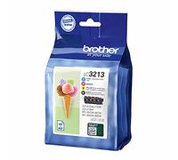 Genuine Original Brother LC3213 VAL 4-Pack Printer Ink Cartridges - 2023