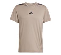 (S, Brown) Adidas Mens Designed 4 Training T-Shirt