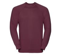 (S, Burgundy) Russell Classic Sweatshirt