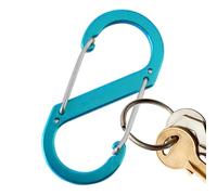S Carabiner | S Carabiner Clip Heavy Duty,Aluminum Alloy Organization for Camping, Backpacking, Hiking, Outdoor