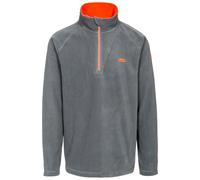 Trespass Men's Blackford Microfleece in Dark Grey | Size: Small Trespass Dark Grey S