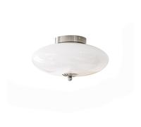 S-Cevada Modern Recessed Ceiling Light with White Glass, Metal Base, 12W Adjustable Tri-Color LED, Ideal for Living Room, Bedroom, Kitchen, Hallway (Silver)