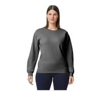 (S, Charcoal) Gildan Unisex Adult Softstyle Fleece Midweight Pullover