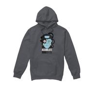 (S, Charcoal) Star Trek Mens Assimilate or Die Hoodie