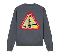(S, Charcoal) Star Trek Unisex Adult Starfleet Academy Sweatshirt