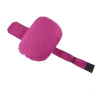 S Class Style Car Headrest Pillow for Mercedes, Ultra Soft Suede Neck Support Cushion, Ergonomic Auto Interior Accessory for All Vehicles, Black(Red)