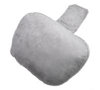 S Class Style Car Headrest Pillow for Mercedes, Ultra Soft Suede Neck Support Cushion, Ergonomic Auto Interior Accessory for All Vehicles, Black(Gray)