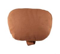 S Class Style Car Headrest Pillow, For Mercedes Ultra Soft Suede Neck Support, For All Vehicles Ergonomic To Reduce Fatigue And Improve Posture(Coffee Color)