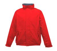 (S, Classic Red/Navy) Regatta Dover Waterproof Windproof Jacket (Thermo-Guard Insulation)