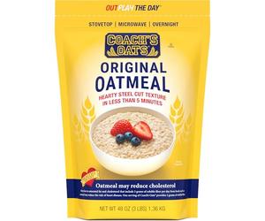 S-Coach Coach'S Oats 100% Whole Grain Oatmeal, 4.5 Lbs