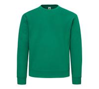 (S, College Green) Fruit Of The Loom Mens Supercotton Sweatshirt