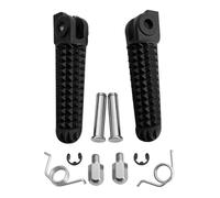 S Compatible With For YZF-R1 1998-2023 Motorcycle Accessories Front Foot Pegs Footrests Universal Upgrade Modified Motorbike Parts(Sand black)
