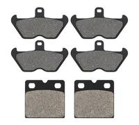 S Compatible With K100RS 1989 1990 1991 1992 For R1100RS 1992 1993 1994 1995 1996 1997 1998 1999 2000 2001 Motorcycle Front Rear Brake Pads(Front and Rear)