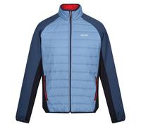 (S, Coronet Blue/Moonlight Denim) Regatta Mens Clumber IV Full Zip Hybrid Jacket