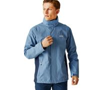 (S, Coronet Blue) Regatta Mens Matt Lightweight Waterproof Hooded Outdoor Walking Jacket Coat