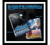 S.COUPS X MINGYU - (COMBI Ver.) S.COUPS X MINGYU HYPE VIBES 1st Mini Album / Mini CD+Photo Book+Poster+3 Card+GIFT
