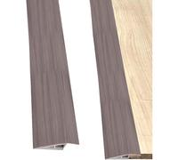 (S#d) Threshold Transition Strip - PVC Threshold Molding Trim | Adhesive Threshold Molding Trim, Floor Flat Divider Strip for Uneven Floors Heights